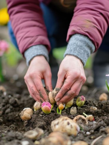 planter des bulbes en automne pour un jardin coloré au printemps